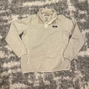 L.L Bean Fleece Sweater Pullover